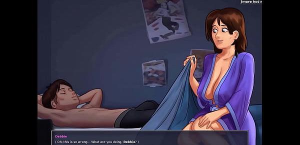  Gorgeous Milf adult breastfeeding l My sexiest gameplay moments l Summertime Saga[v0.18] l Part 10